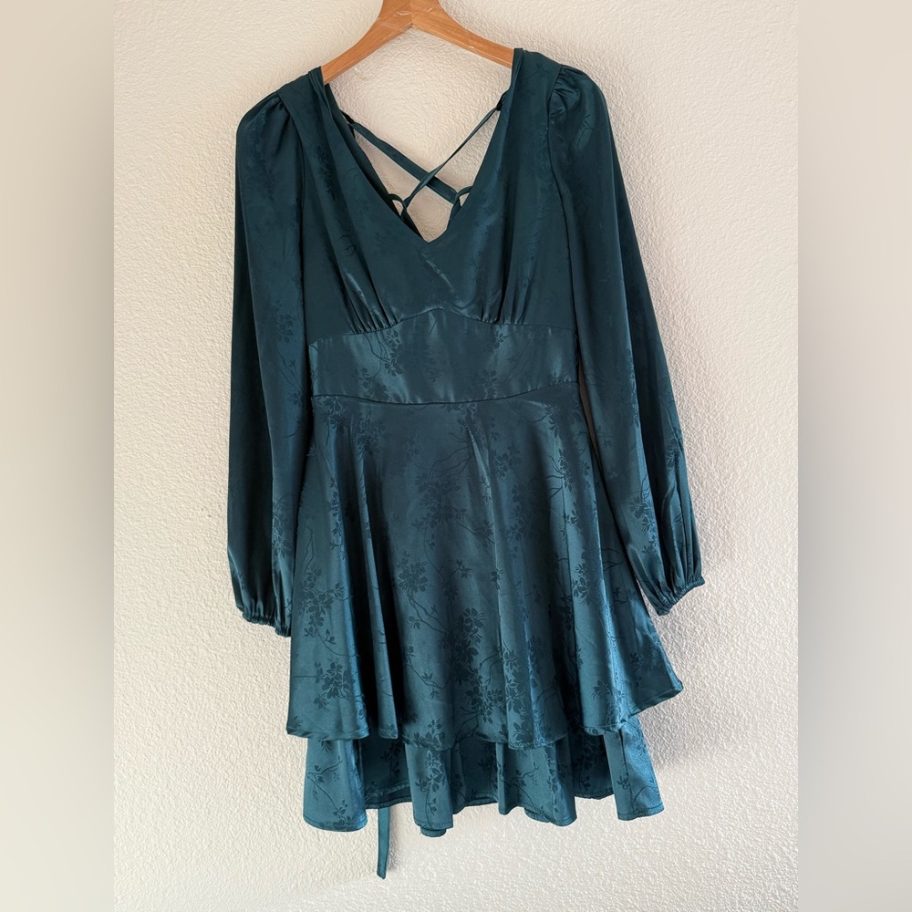 Dillards Allison & Kelly Women's Blue/Green Dress